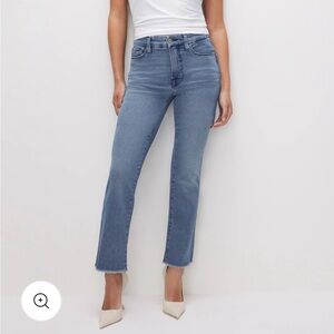 Good American Cropped Jeans